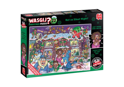  Jumbo Wasgij Noël  22 - Not so silent night! - 2 x 1000 pièces 