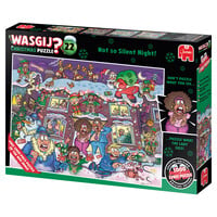 thumb-PRE-ORDER - Wasgij Noël  22 - Not so silent night! - 2 puzzles de 1000 pièces-2