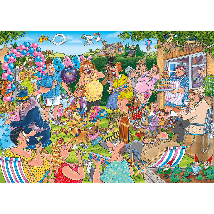 PRE-ORDER - Wasgij Mystery  31 - Gender Reveal! - 1000 pièces-4