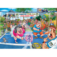 thumb-PRE-ORDER - Wasgij Original 49 - Paniek op de Padelbaan! - 1000 stukjes-4