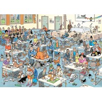 thumb-De Kattenshow - Jan van Haasteren - puzzel van 1000 stukjes-2