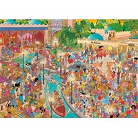thumb-Efteling - Fata Morgana - Jan van Haasteren - puzzel van 1000 stukjes-2