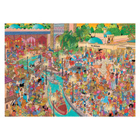 thumb-Efteling - Fata Morgana - Jan van Haasteren - puzzel van 1000 stukjes-3