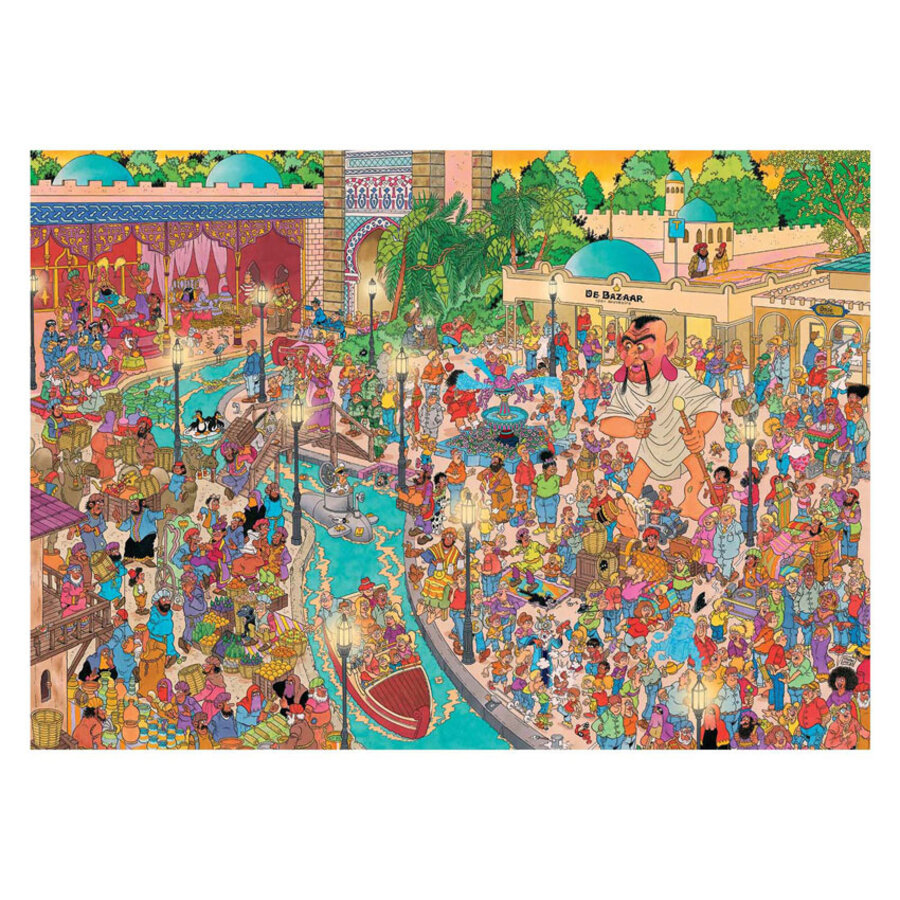 Efteling - Fata Morgana - Jan van Haasteren - puzzel van 1000 stukjes-3