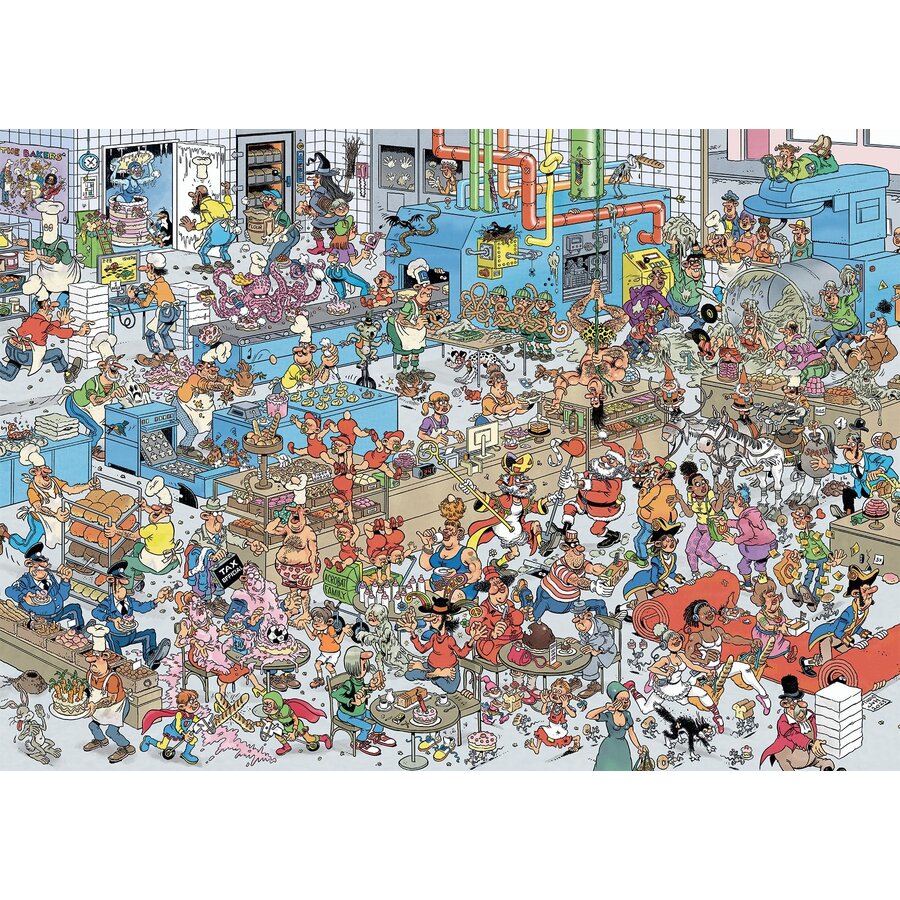 La boulangerie - Jan van Haasteren - puzzle de 1000 pièces-2