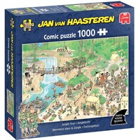thumb-Bienvenue dans la jungle - Jan van Haasteren - puzzle de 1000 pièces-1