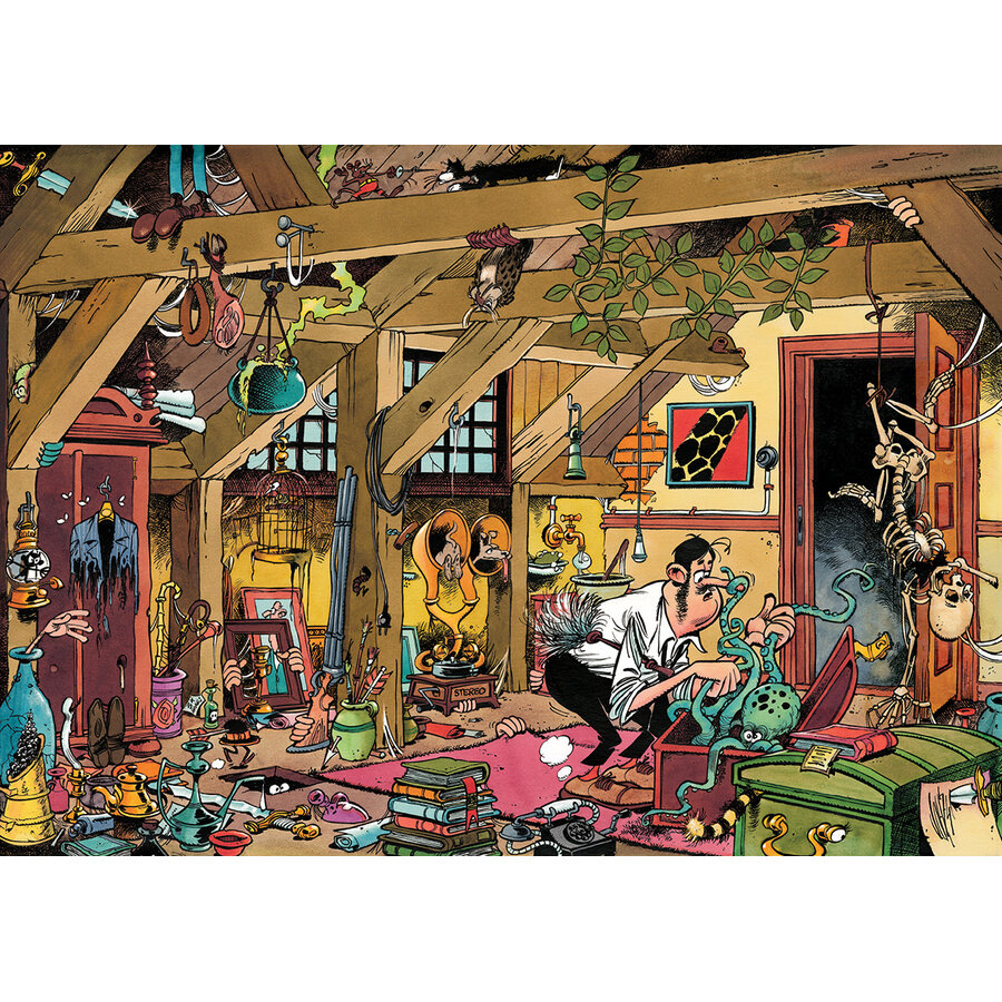 The Bachelor - Jan van Haasteren Oldtimers - puzzle of 1000 pieces-2