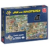 Jumbo Safari & Storm - Jan van Haasteren - 2x1000 pièces