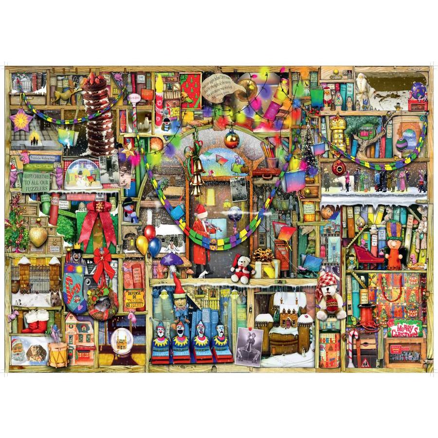 Le placard de Noël - puzzle de 1000 pièces-2
