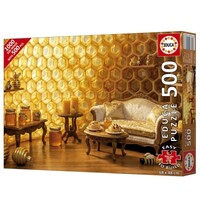 thumb-Honey Sweet Home - legpuzzel van 500 stukjes-1