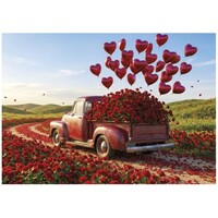 thumb-Valentine’s Pickup  -  jigsaw puzzle of 500 pieces-2