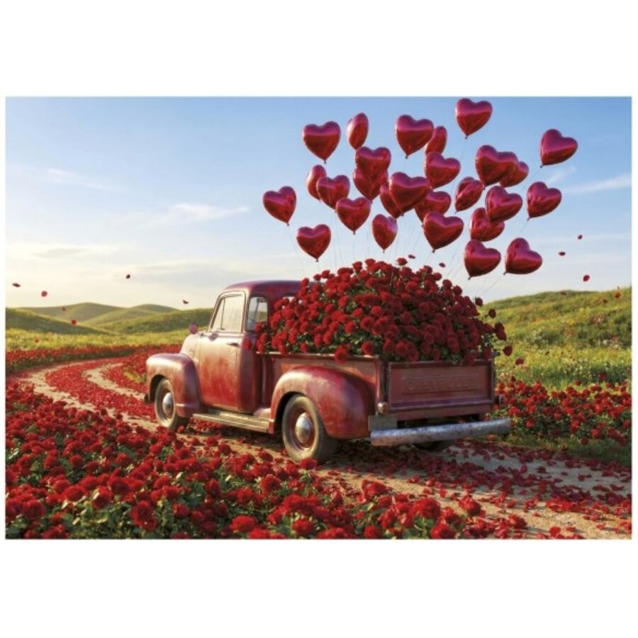 Pickup de la Saint Valentin - puzzle de 500 pièces-2