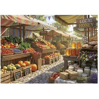 thumb-Sunny Farms Market - jigsaw puzzle of 500 pieces-2