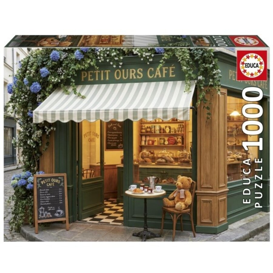 Little Bear Café - puzzle of 1000 pieces-3
