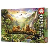 Educa Lion Tree Bridge - jigsaw puzzle of 1500 pieces