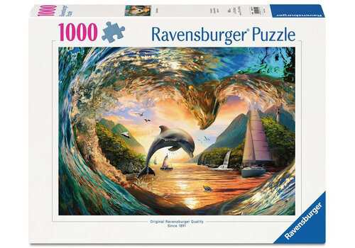  Ravensburger Zonsondergang Splash - 1000 stukjes 