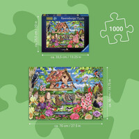 thumb-La mangeoire à oiseaux - puzzle de 1000 pièces-4