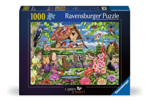  Ravensburger A Birds banquet - 1000 pieces 