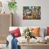 thumb-Vakantiehuis - puzzel van  1000 stukjes-5