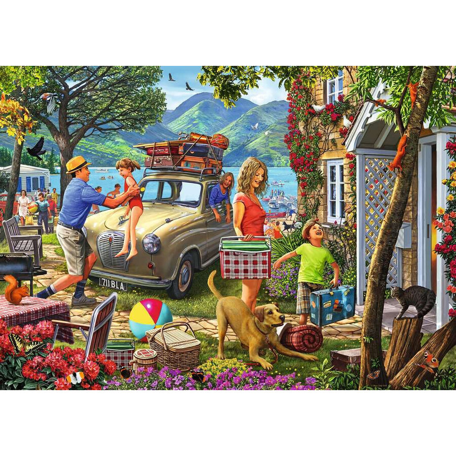 Maison de vacances - puzzle de 1000 pièces-2