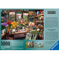 thumb-My Haven No.13 - The Flower Arrangers Shed - puzzle of 1000 pieces-3