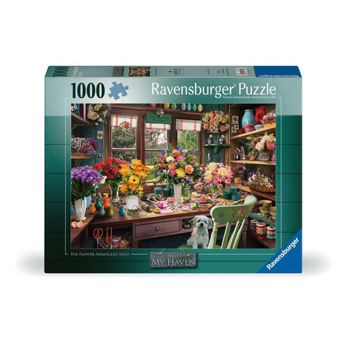  Ravensburger Mon havre de paix n° 13 - Le Fleuriste - 1000 pièces 