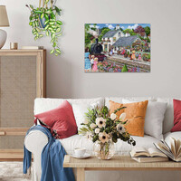thumb-Whistle Stop Cottage - puzzel van  1000 stukjes-5