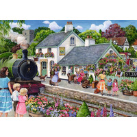 thumb-Whistle Stop Cottage - puzzle of 1000 pieces-2