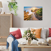 thumb-Trap naar strand Camilo - puzzel van  1000 stukjes-4