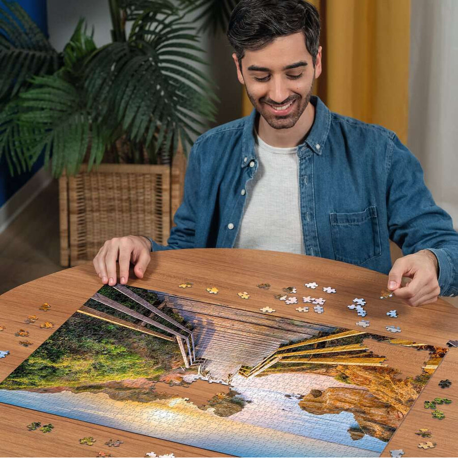 Stairway to Camilo Beach  - puzzle of 1000 pieces-5
