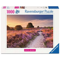 thumb-Sentier rose - puzzle de 1000 pièces-1