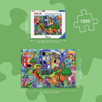 thumb-Lieveheersbeestjeslaan - puzzel van 1000 stukjes-3