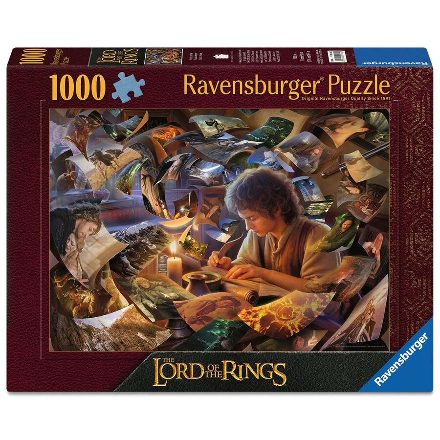 Frodo's reis - Lord of the Rings - puzzel van  1000 stukjes-1