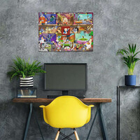 thumb-Looney Tunes Studio - puzzle de 1000 pièces-4