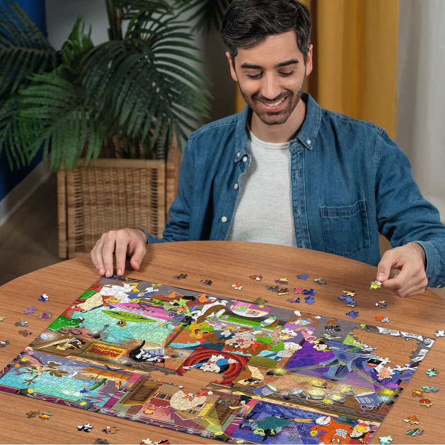 Looney Tunes Studio  - puzzle of 1000 pieces-5
