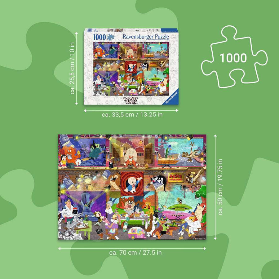Looney Tunes Studio - puzzle de 1000 pièces-3