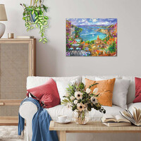 thumb-Saint-Tropez - puzzel van 1000 stukjes-4