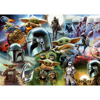 thumb-The Madalorian & Grogu - Star Wars - puzzel van 1000 stukjes-2