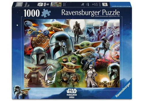  Ravensburger The Madalorian & Grogu - 1000 pieces 
