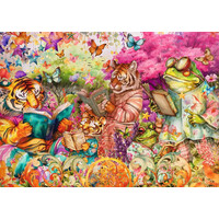thumb-Book Club - Jena Dellagrottaglia - puzzle of 1000 pieces-2