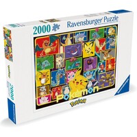 thumb-Pokémon Neon - puzzel van 2000 stukjes-2