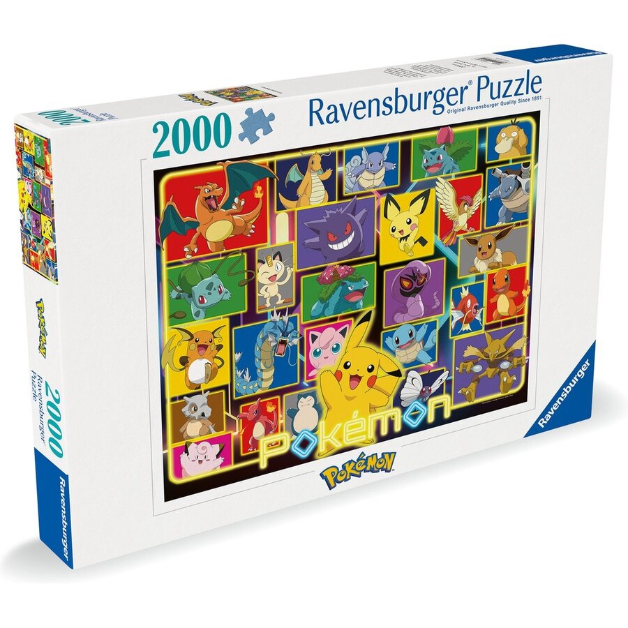Pokémon Neon - puzzel van 2000 stukjes-2