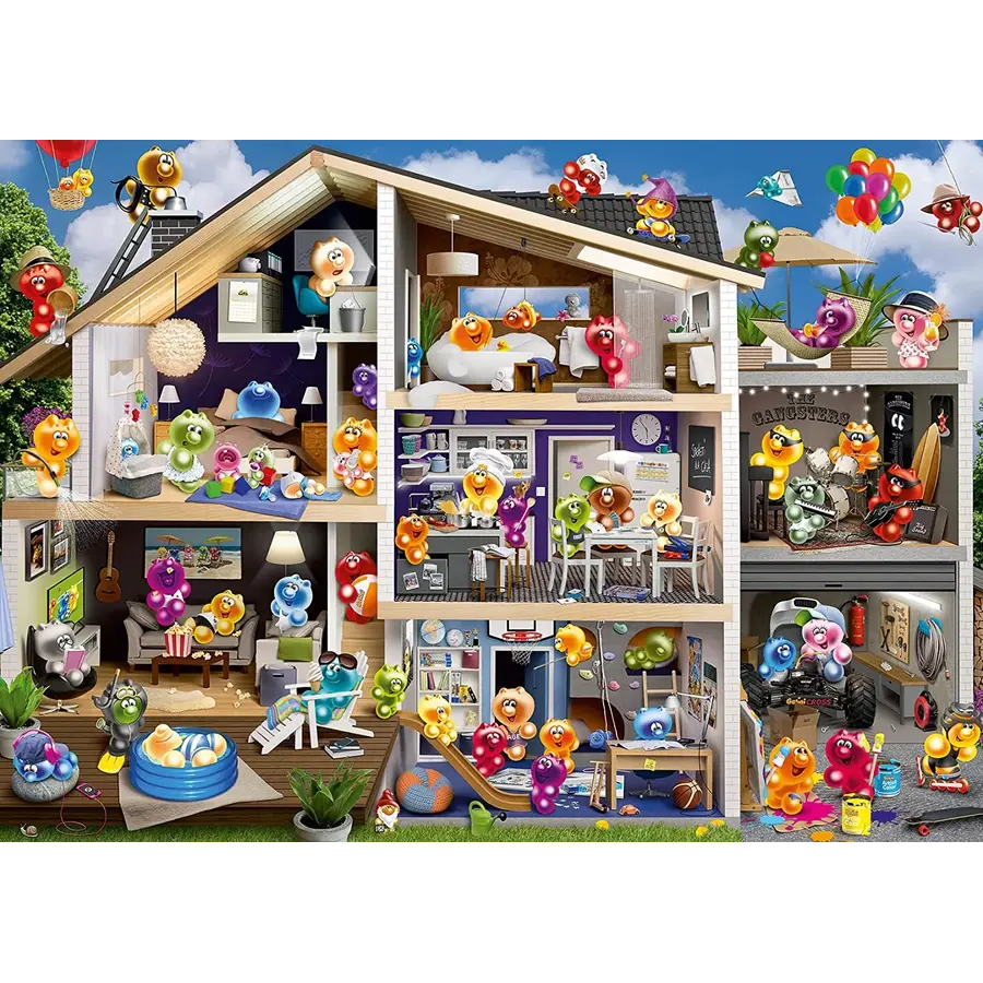 Merry Gelinis - 2 x 1000 pieces puzzle-3