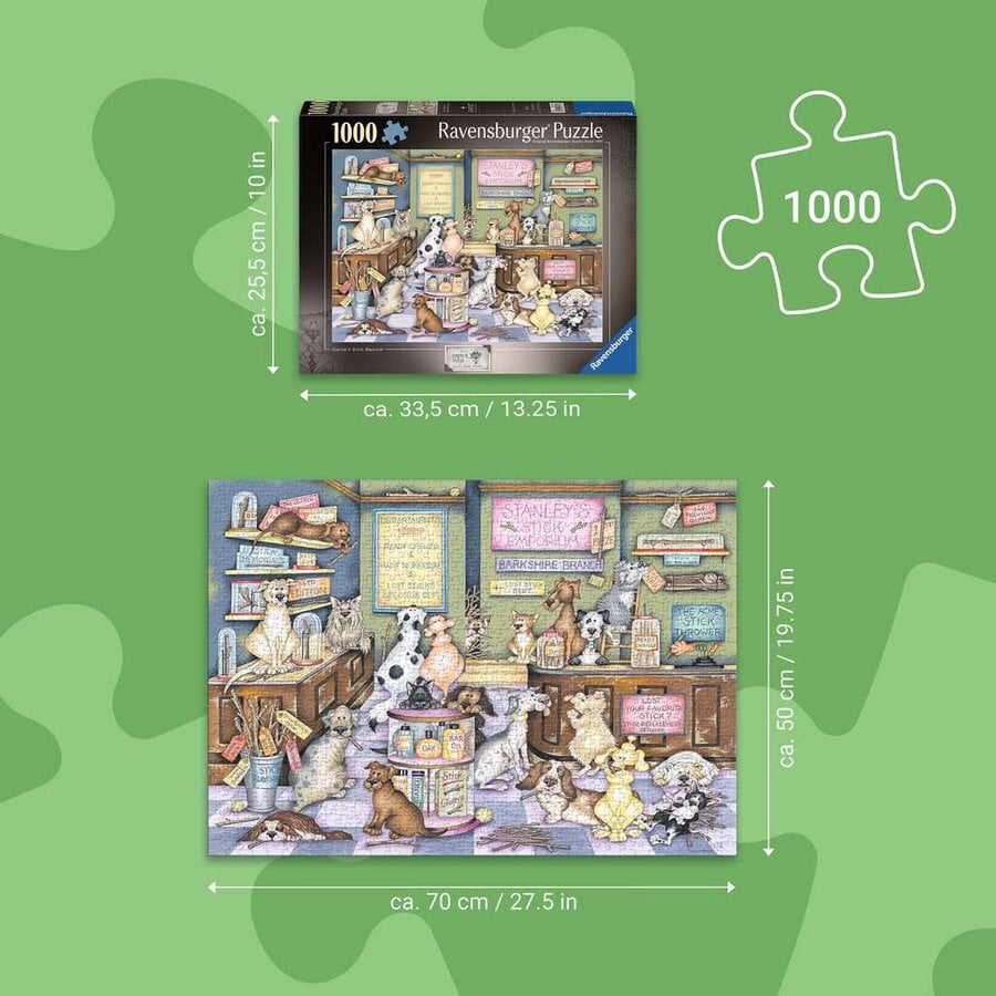 Stanley’s Stick Emporium - puzzel van  1000 stukjes-4