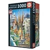 Educa Miniatuur puzzel - Gaudi Collage - 1000 stukjes