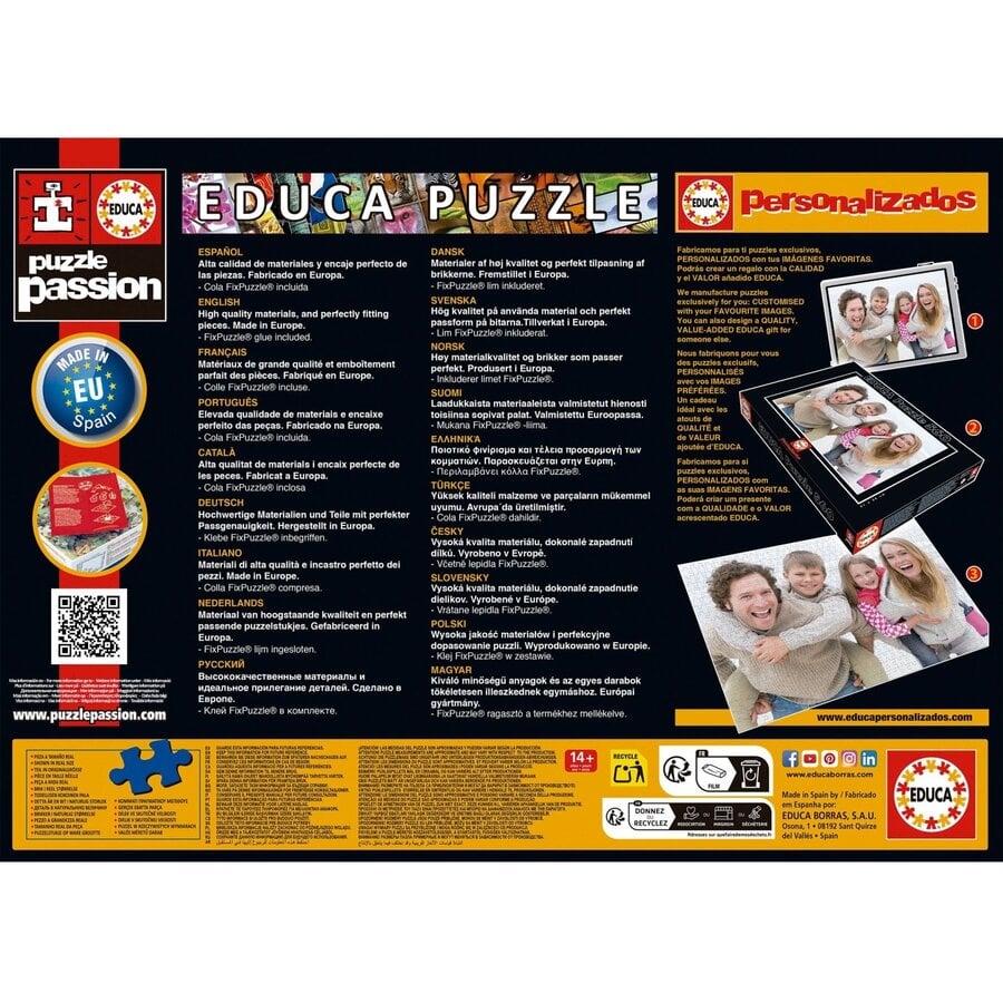 Canes et Vinum - puzzle of 1000 pieces-4
