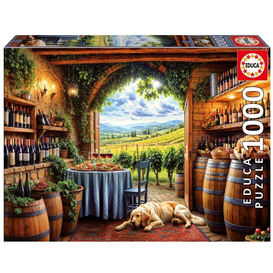 Canes et Vinum -  puzzel 1000 stukjes-2