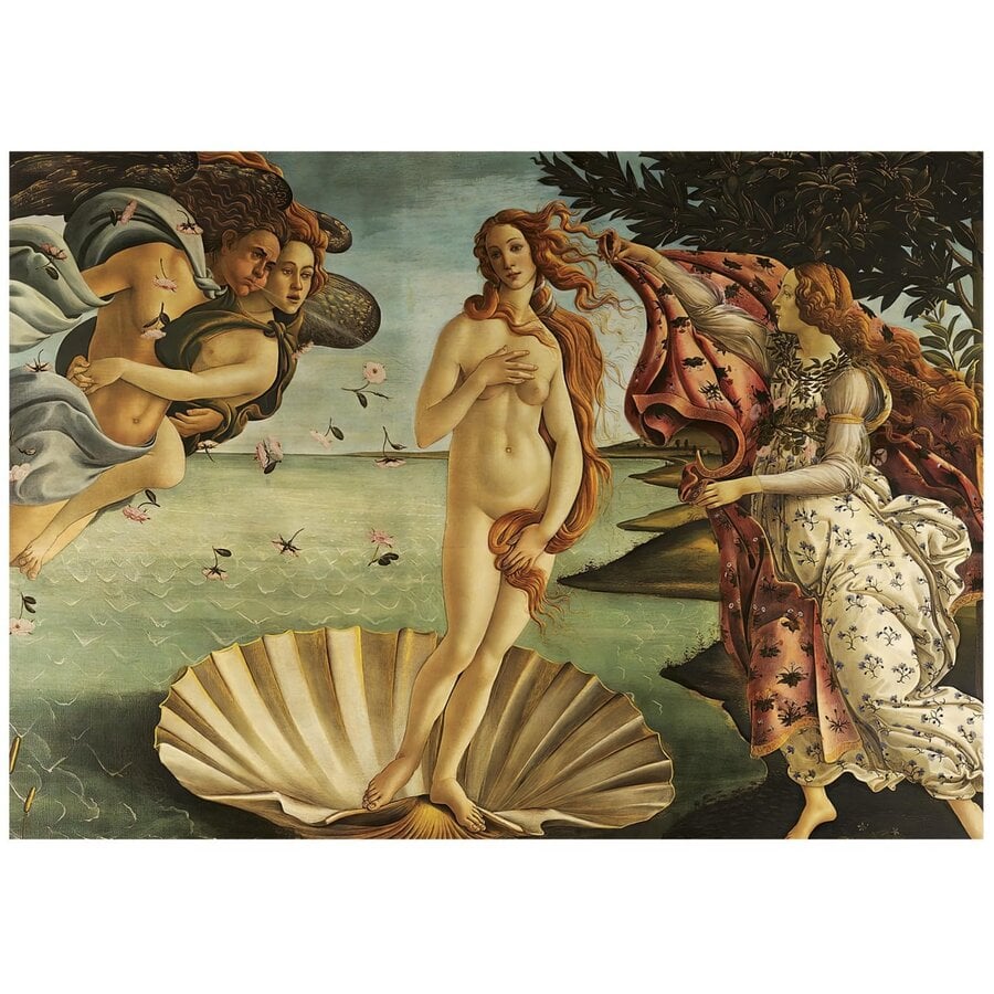 The birth of Venus - puzzle of 1000 pieces-3