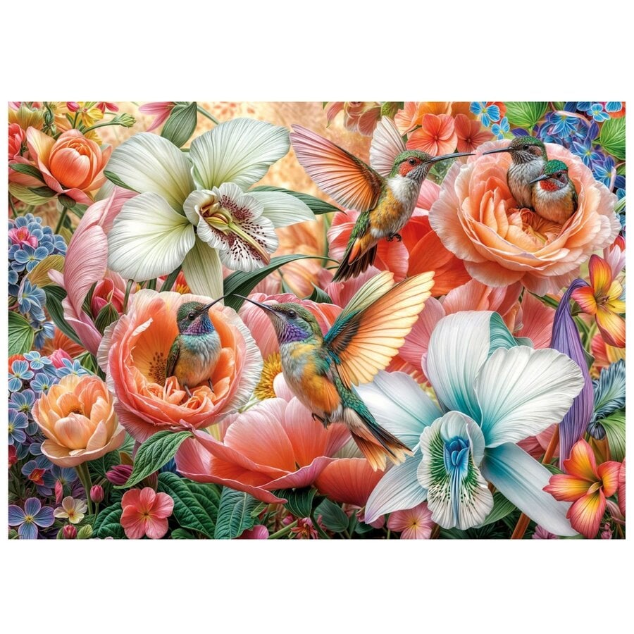 Jardin des Colibris - puzzle de 500 pièces-2