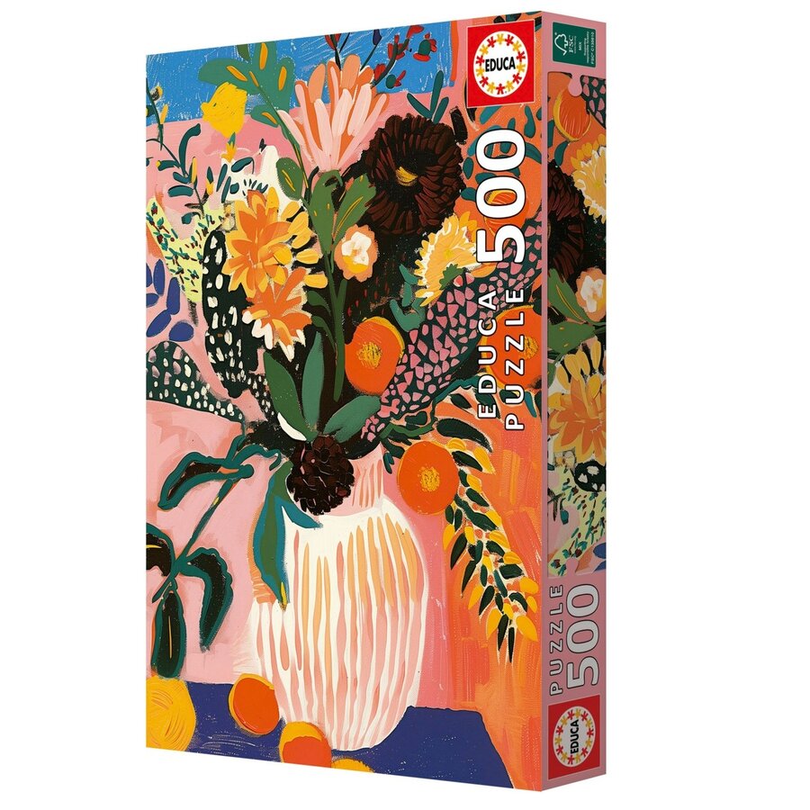 Boho Bloem - legpuzzel van 500 stukjes-3